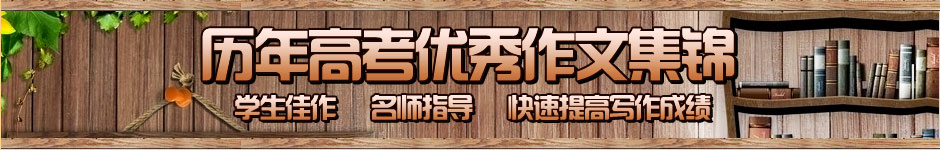 高考优秀作文集锦